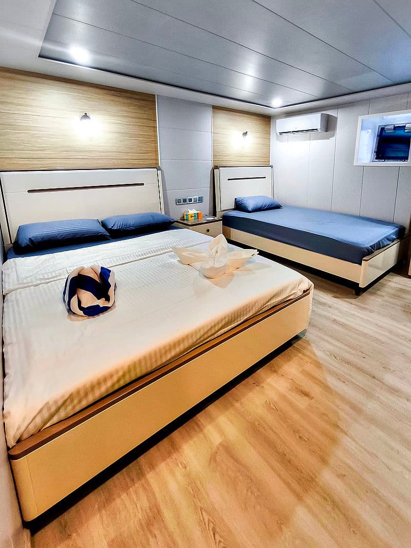 Standard Twin/Double Cabin Lower Deck