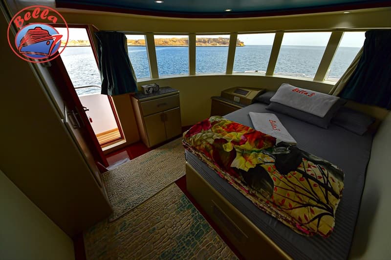 Double Bed Cabin -Sea view - Upper Deck